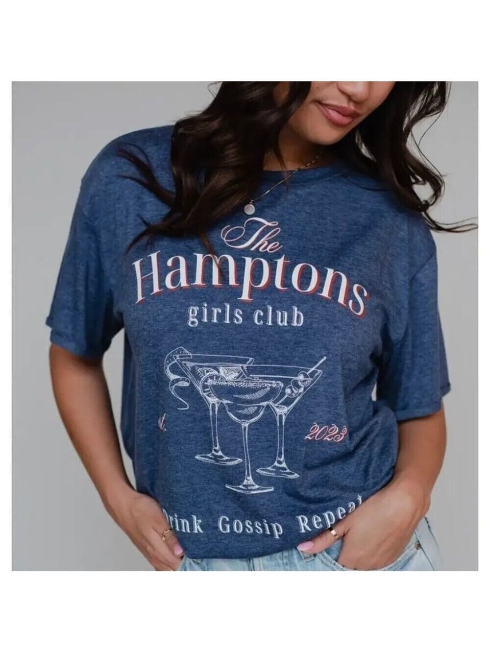 ($12) Hamptons Girls Club Tee